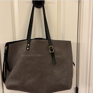 Kempton and co leather designer tote bag